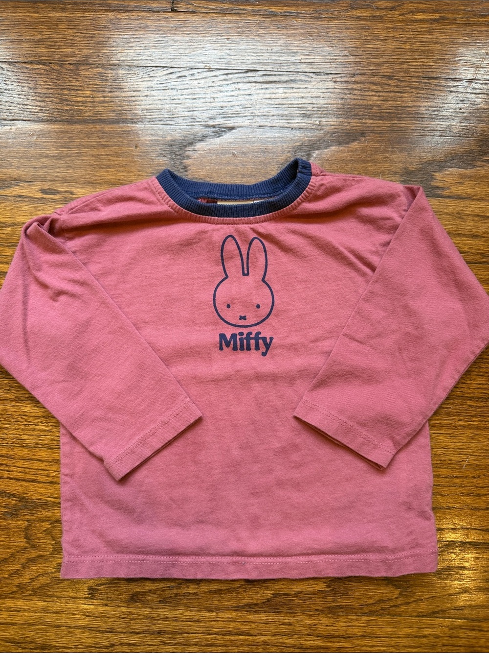 Zara Baby Miffy Dusty Pink Long Sleeve Tee 1 1/2 Years